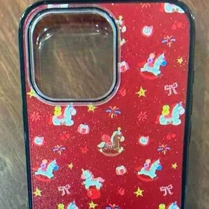 Case-Mate Red Carousel Pattern Phone Case